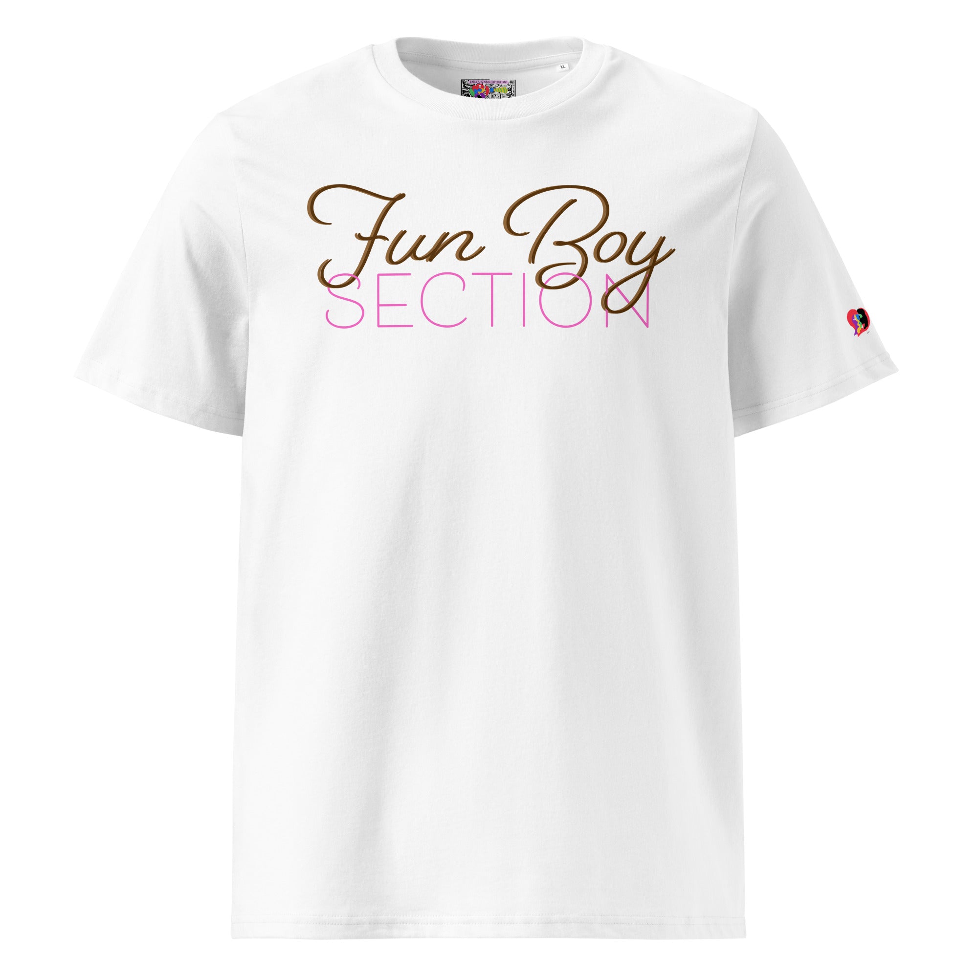Fun Boy Section Super Zest Monster Unisex Organic T-Shirt