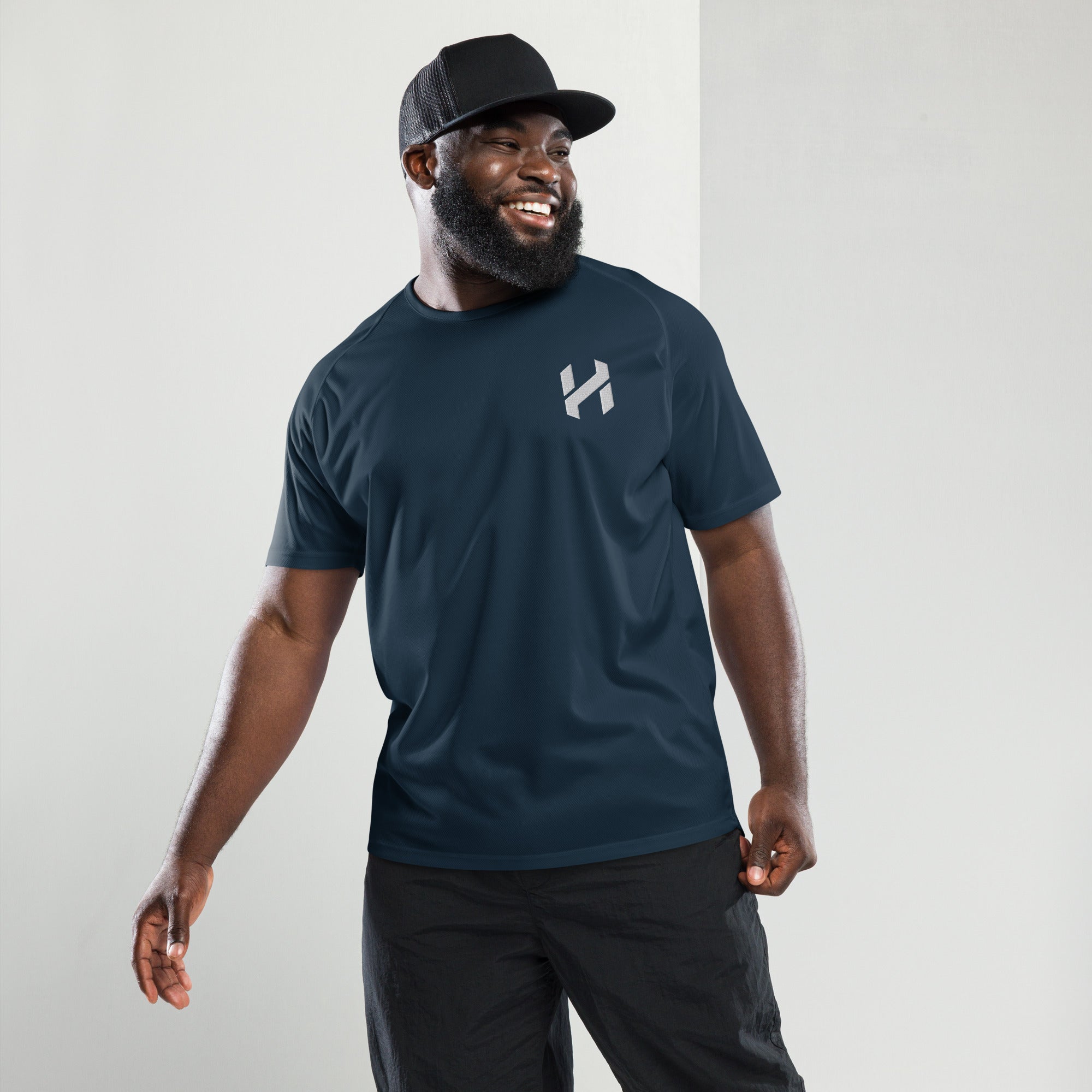 Men's Performance Jersey | Athletic Mesh Workout Shirt — Hunter & Havoc