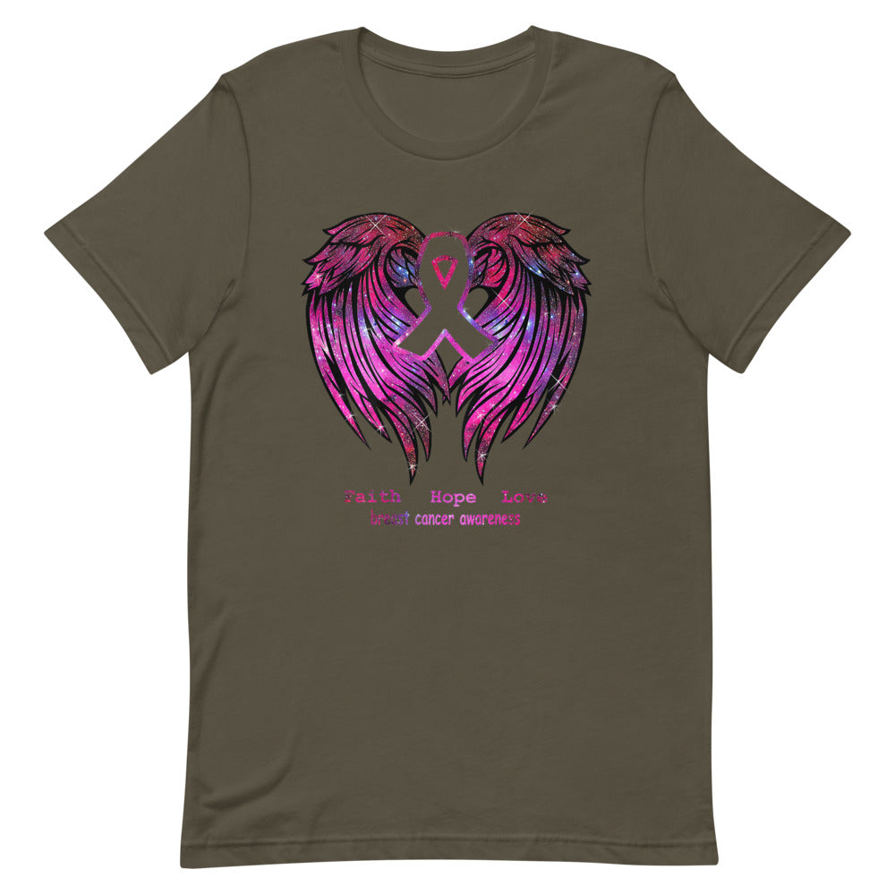 BREAST CANCER AWARENESS HOPE Short-Sleeve Unisex T-Shirt