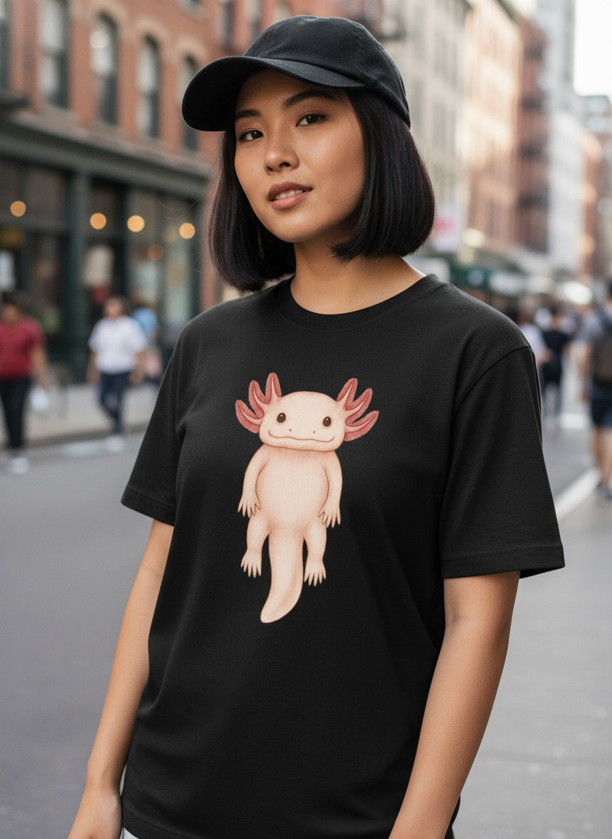 Organic Endangered Axolotl T-Shirt