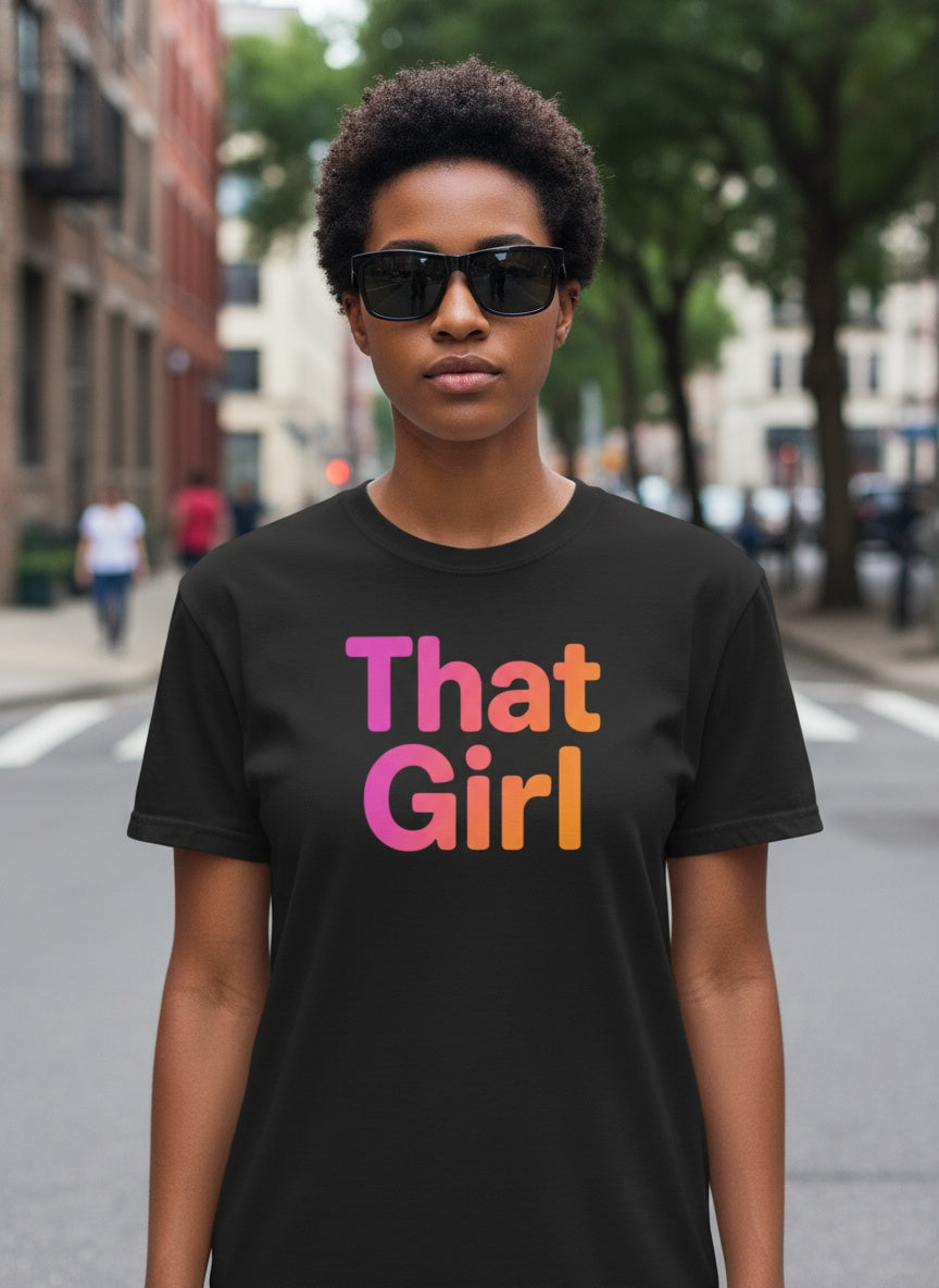 That Girl Garment Dyed Heavyweight Cotton T-Shirt