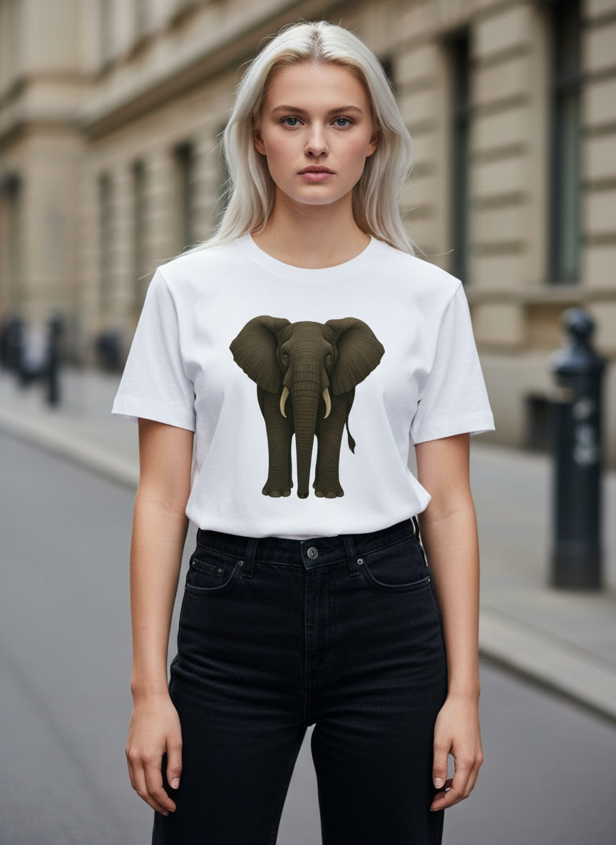 Organic Gentle Giant Elephant T-Shirt