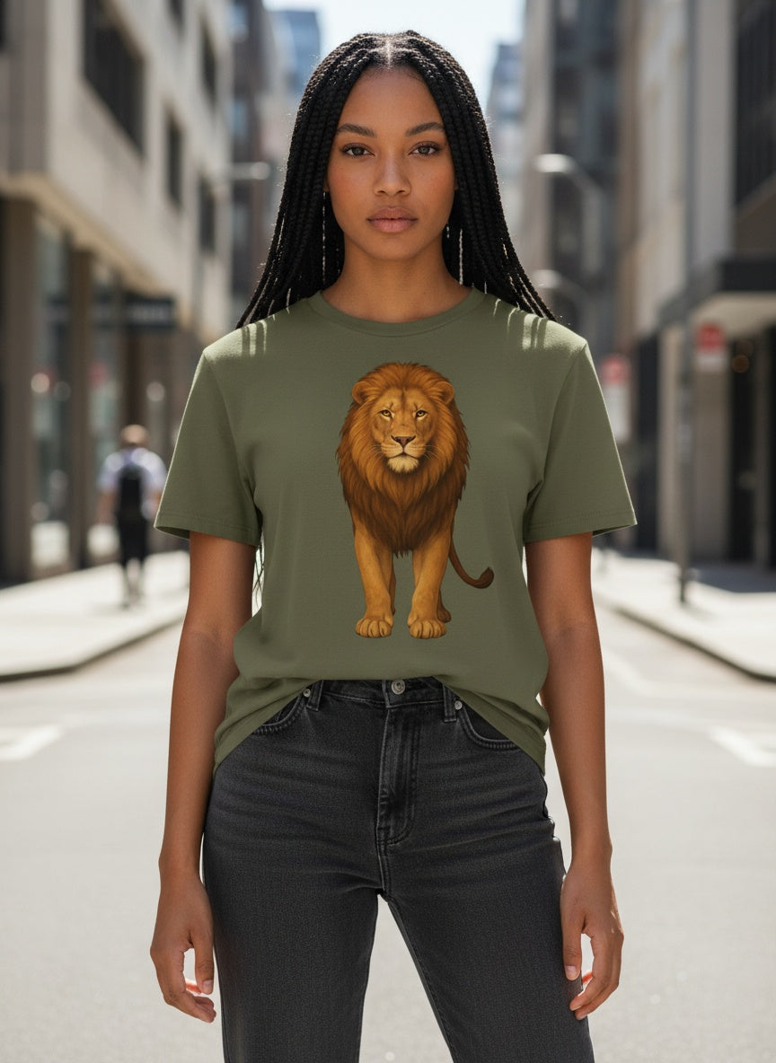 Organic Golden Mane Lion T-Shirt
