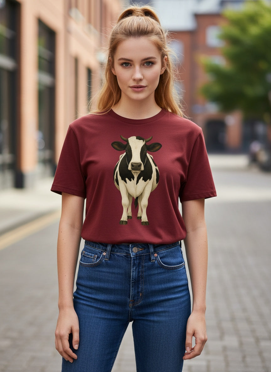 Organic Meadowstone Cow T-Shirt