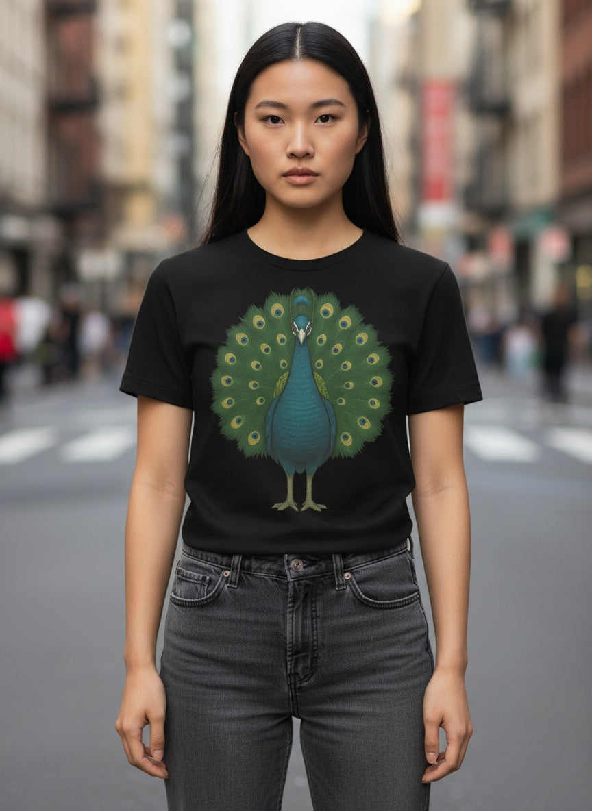 Organic Regal Peacock T-Shirt