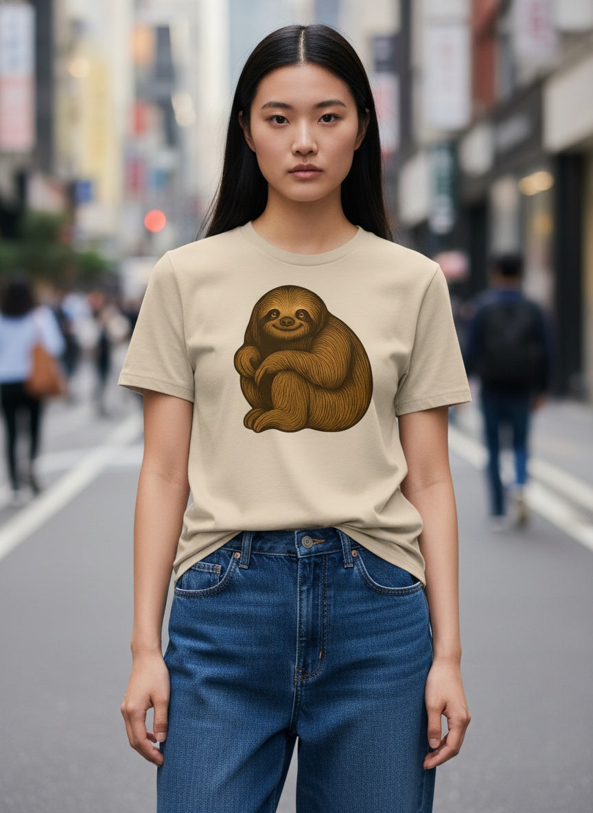 Organic Gentle Rhythm Sloth T-Shirt