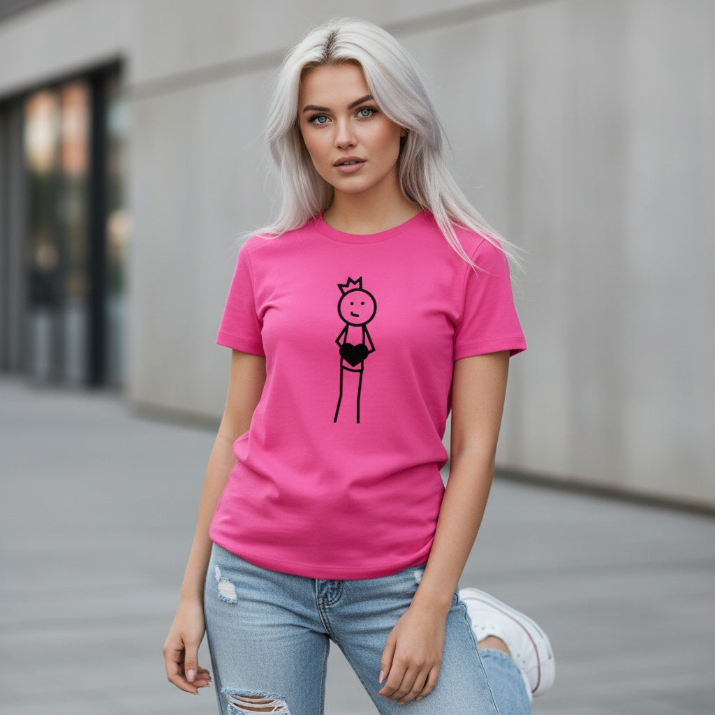 Queen of Hearts Women's Relaxed T-Shirt