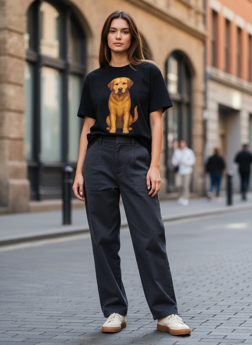 Organic True Companion Golden Labrador T-Shirt