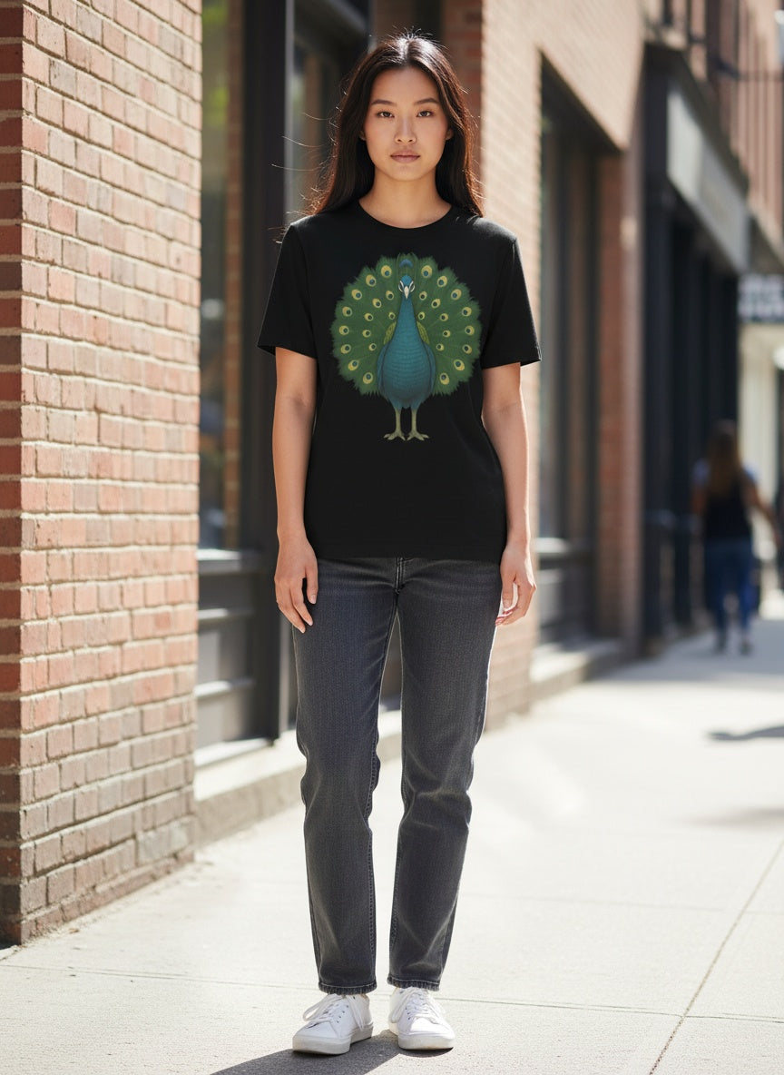 Organic Regal Peacock T-Shirt
