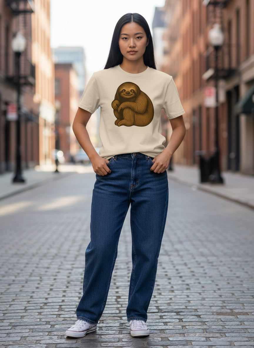 Organic Gentle Rhythm Sloth T-Shirt