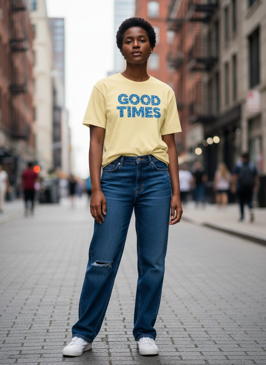 Good Times Garment Dyed Heavyweight T-Shirt