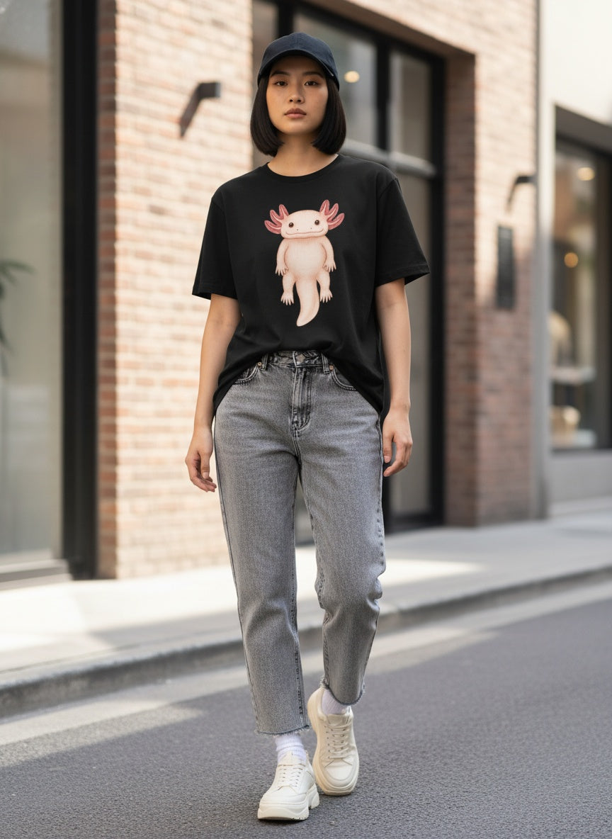 Organic Endangered Axolotl T-Shirt