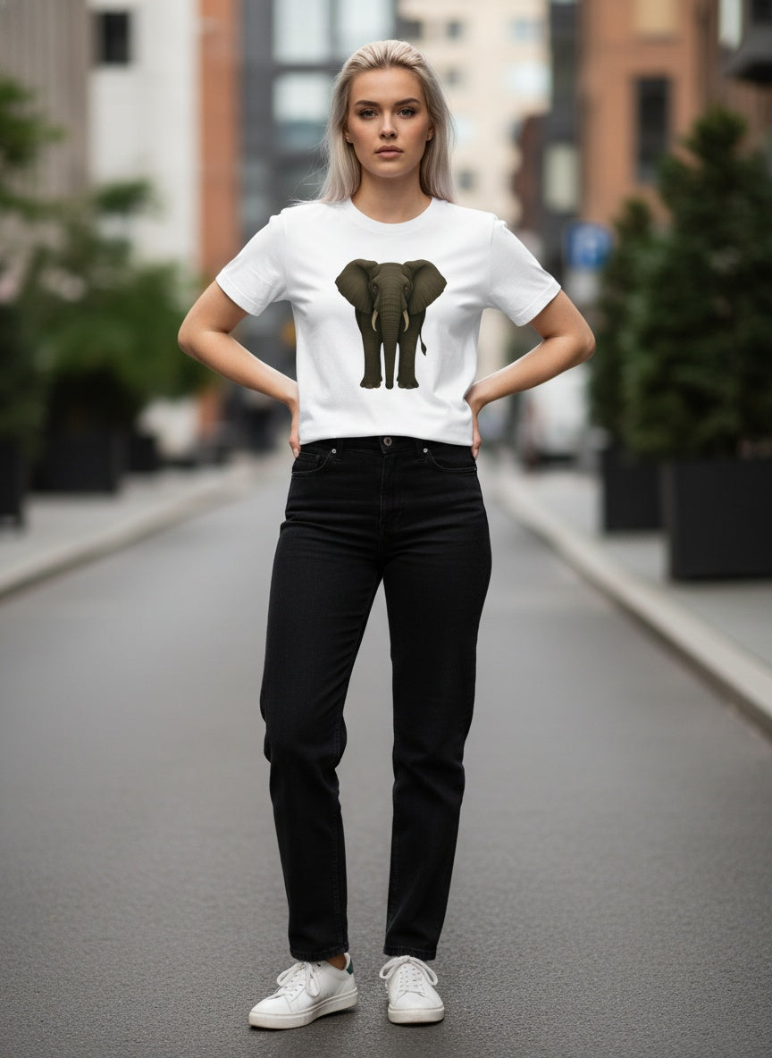 Organic Gentle Giant Elephant T-Shirt
