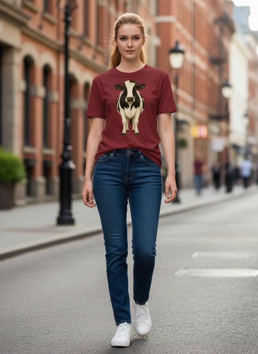 Organic Meadowstone Cow T-Shirt