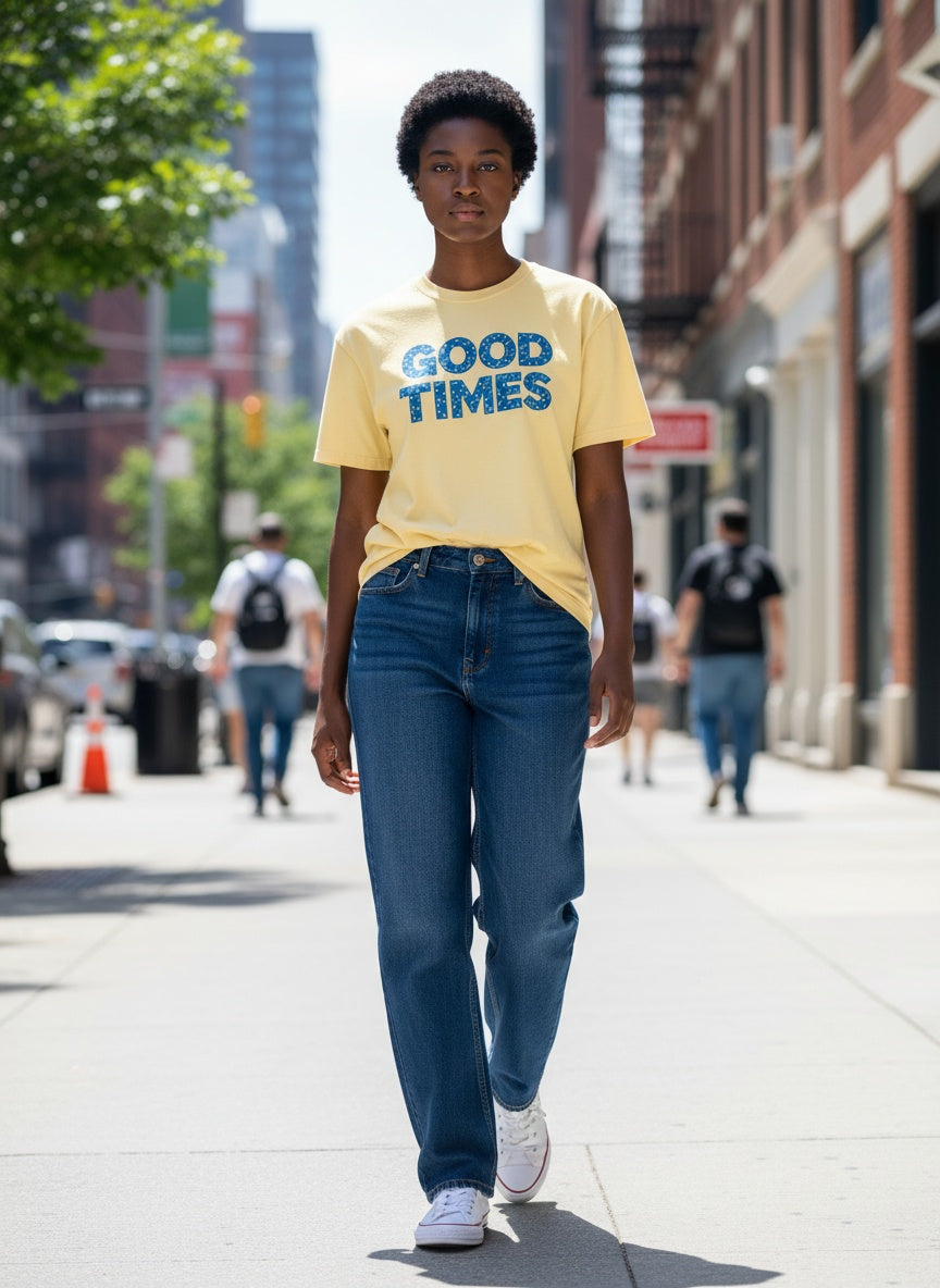 Good Times Garment Dyed Heavyweight T-Shirt