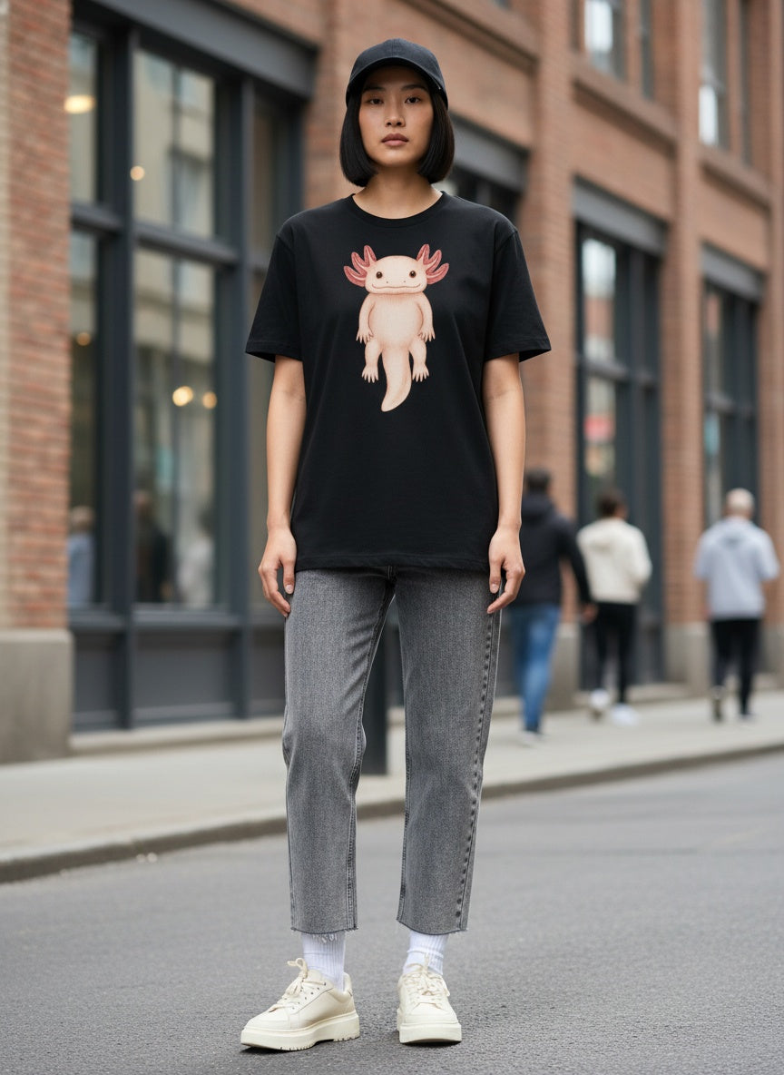 Organic Endangered Axolotl T-Shirt
