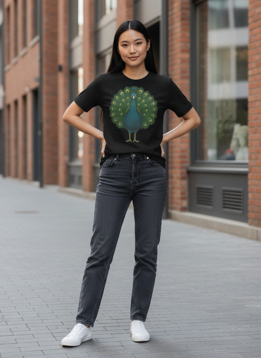Organic Regal Peacock T-Shirt