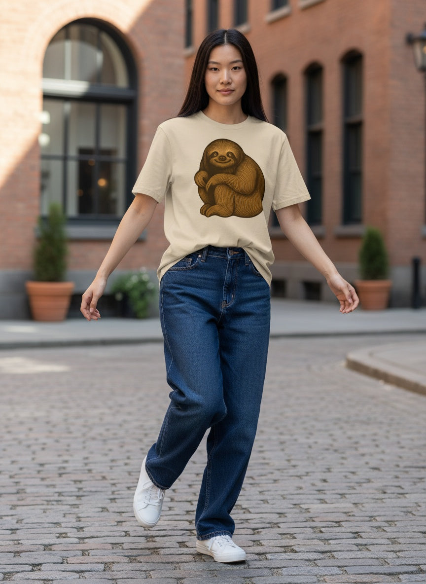 Organic Gentle Rhythm Sloth T-Shirt