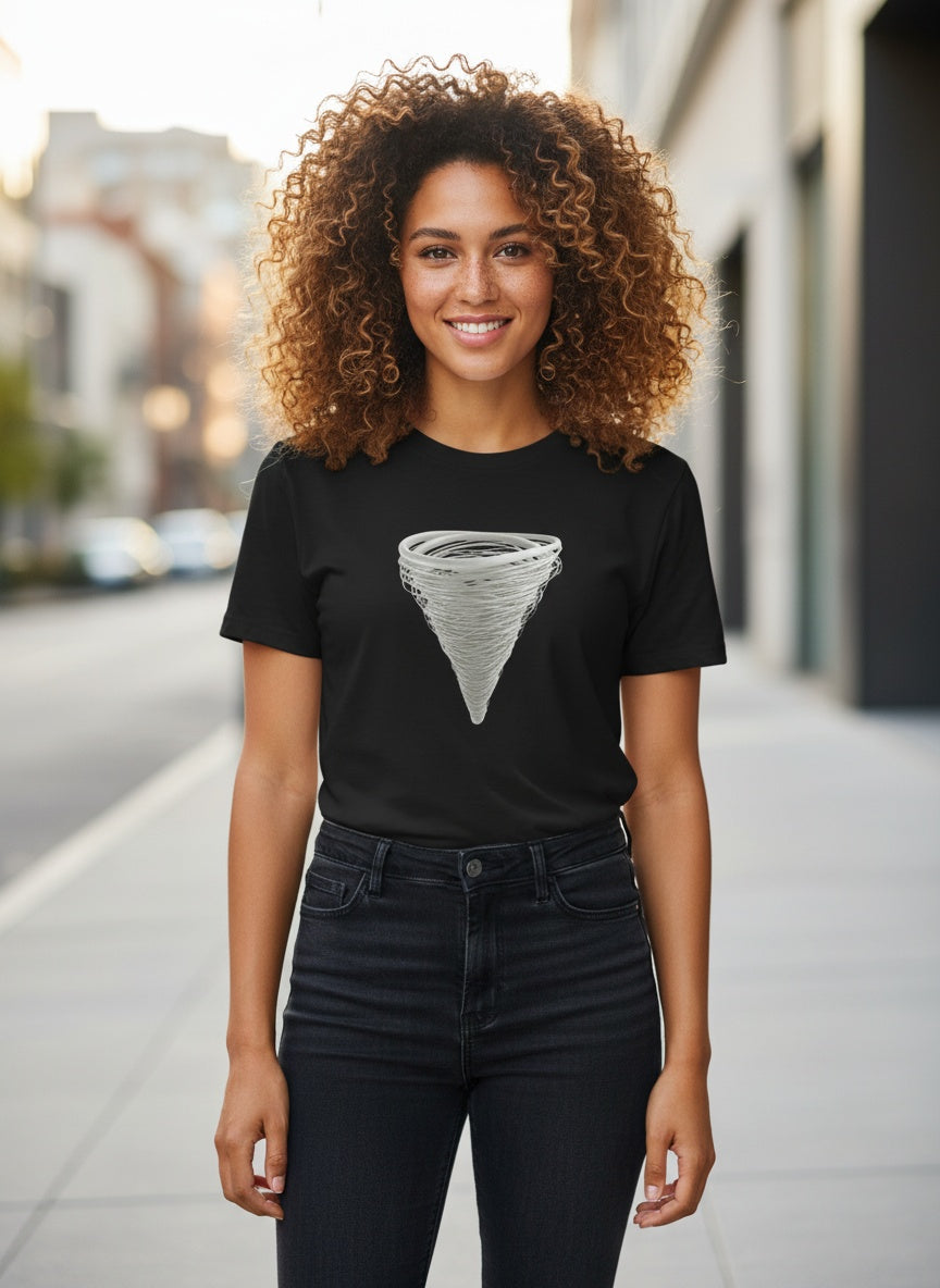Twister Tornado Cotton T-Shirt