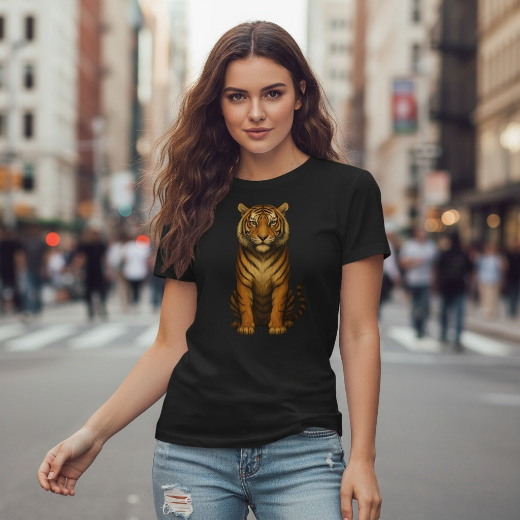 Organic Fierce Tiger T-Shirt