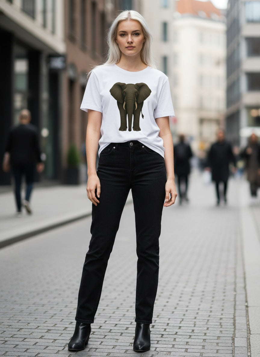 Organic Gentle Giant Elephant T-Shirt