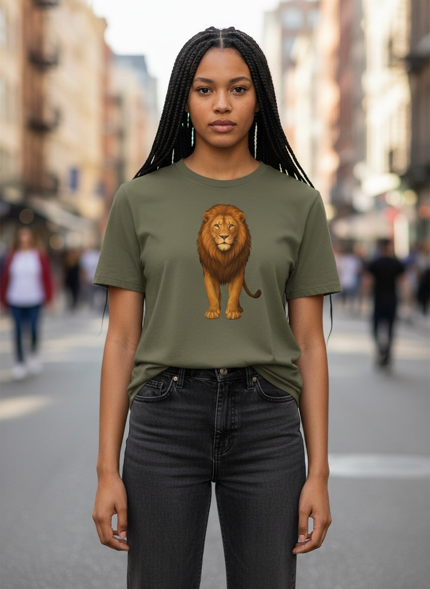 Organic Golden Mane Lion T-Shirt