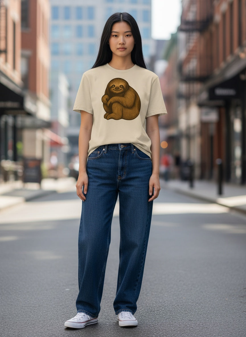 Organic Gentle Rhythm Sloth T-Shirt