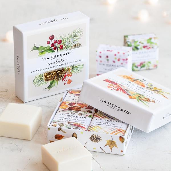 Autunno Shea Butter Soaps Gift Set of 4