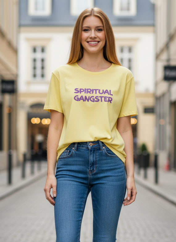 Spiritual Gangster Good Vibes But Do Not Push It T-Shirt