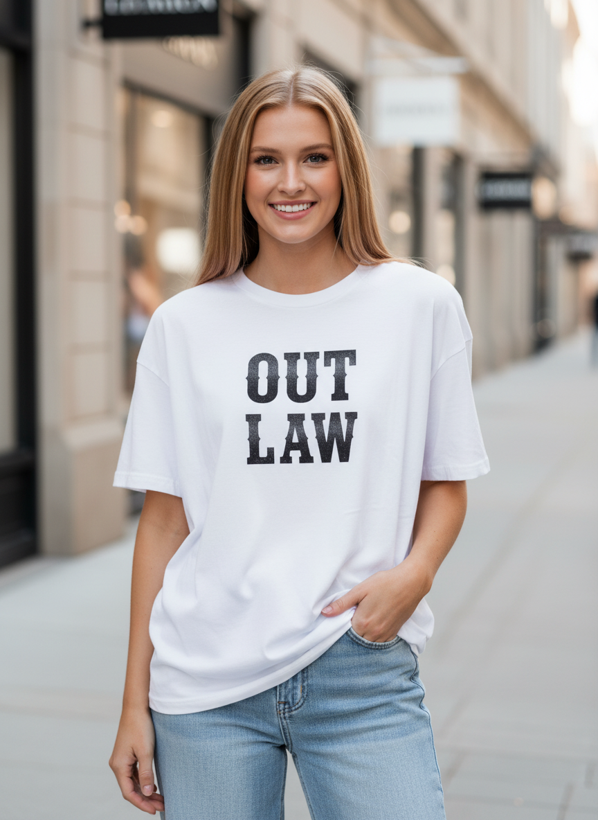 OUTLAW Breaking The Law T-Shirt