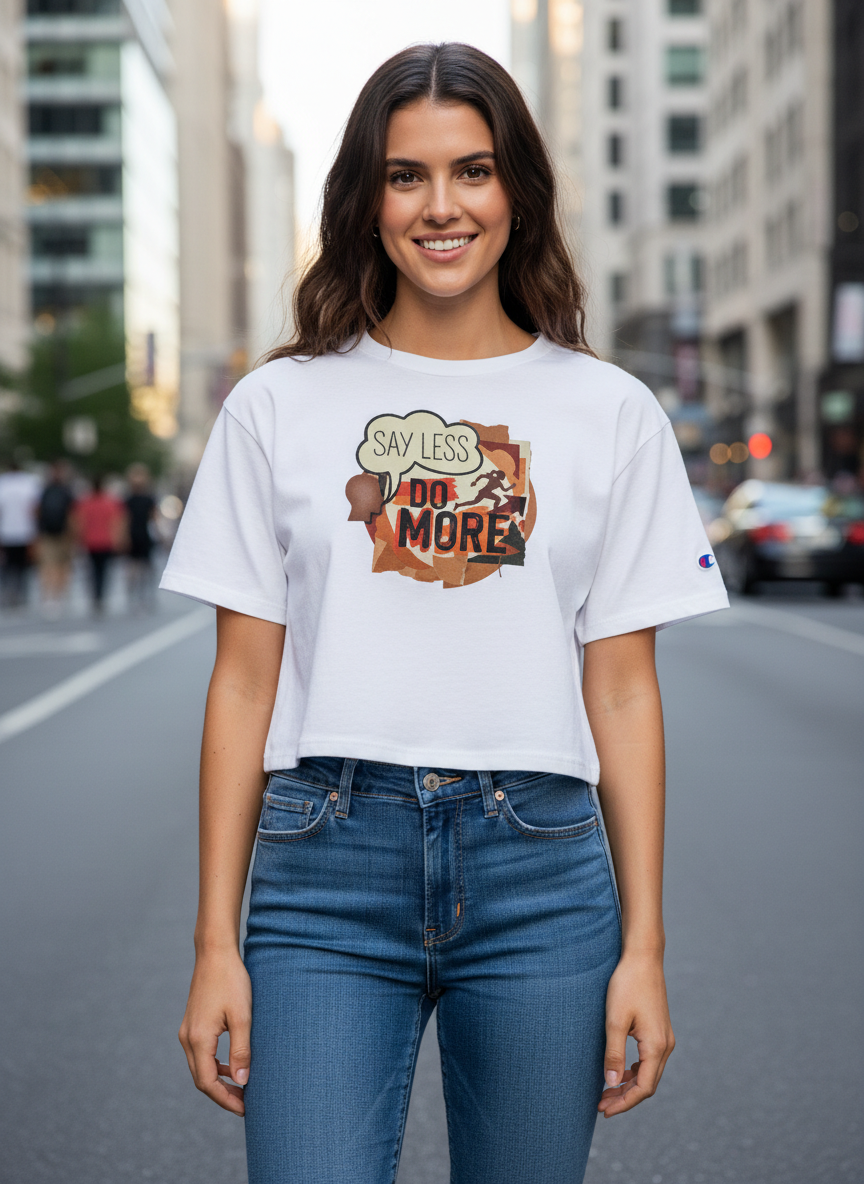 Champion Signature Say Less Do More Action Speaks Louder Than Words T-Shirt