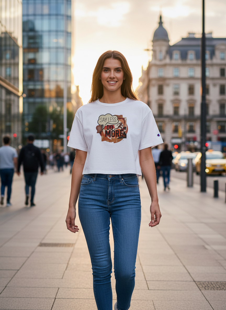 Champion Signature Say Less Do More Action Speaks Louder Than Words T-Shirt