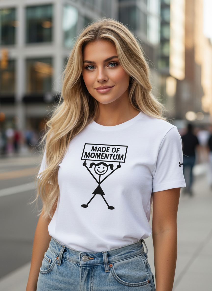 Made Of Momentum Under Armour Motivational Tee