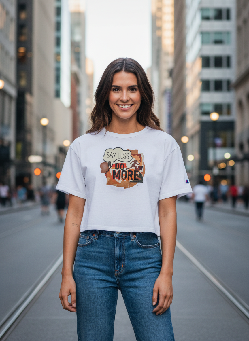 Champion Signature Say Less Do More Action Speaks Louder Than Words T-Shirt