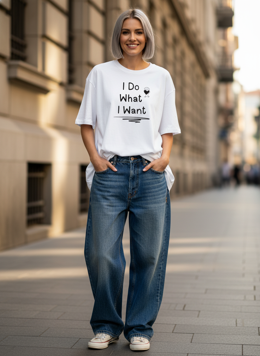 I Do What I Want Statement T-Shirt
