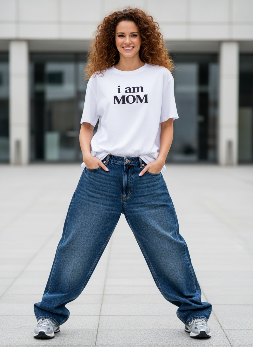 i am MOM Power Statement T-Shirt