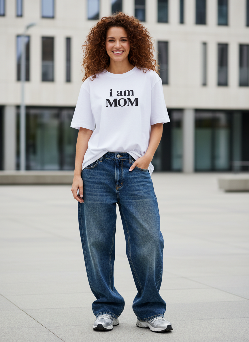 i am MOM Power Statement T-Shirt