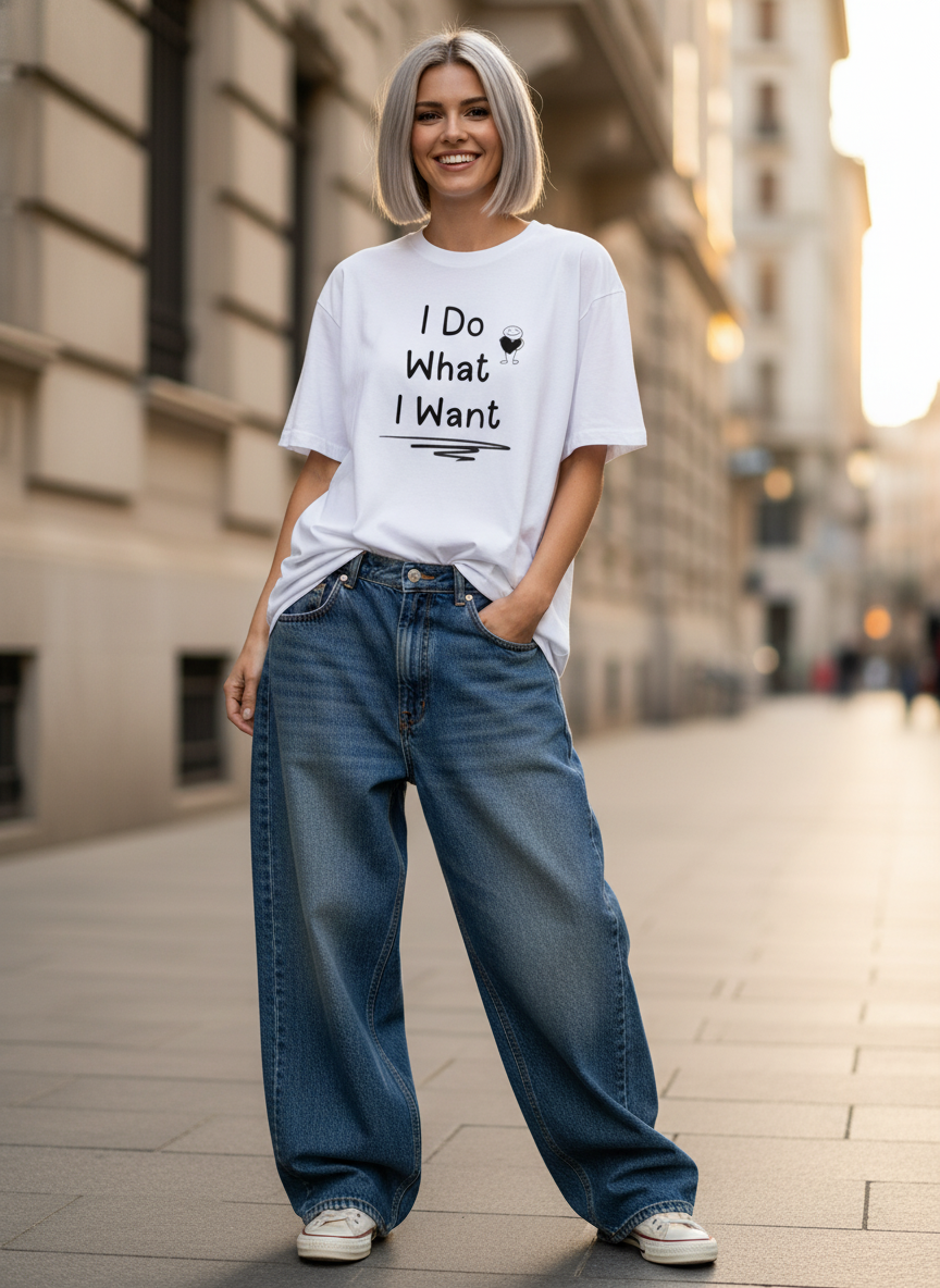 I Do What I Want Statement T-Shirt
