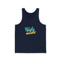 Wake and Bake Cannabis Jersey Tank Top