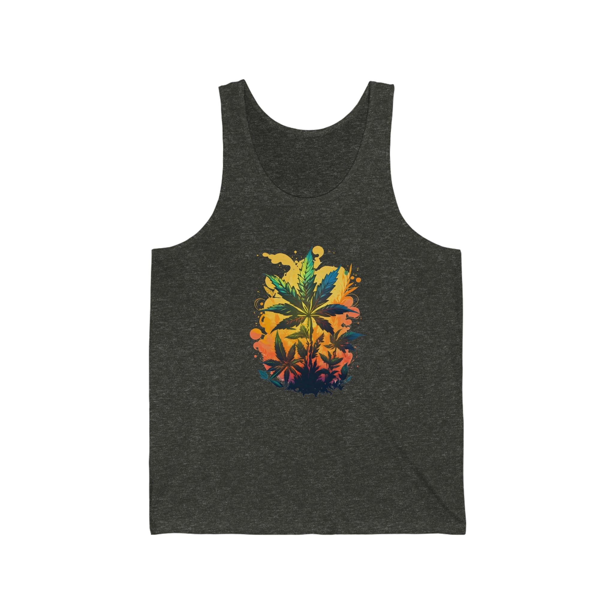 Warm Paradise Cannabis Jersey Tank Top