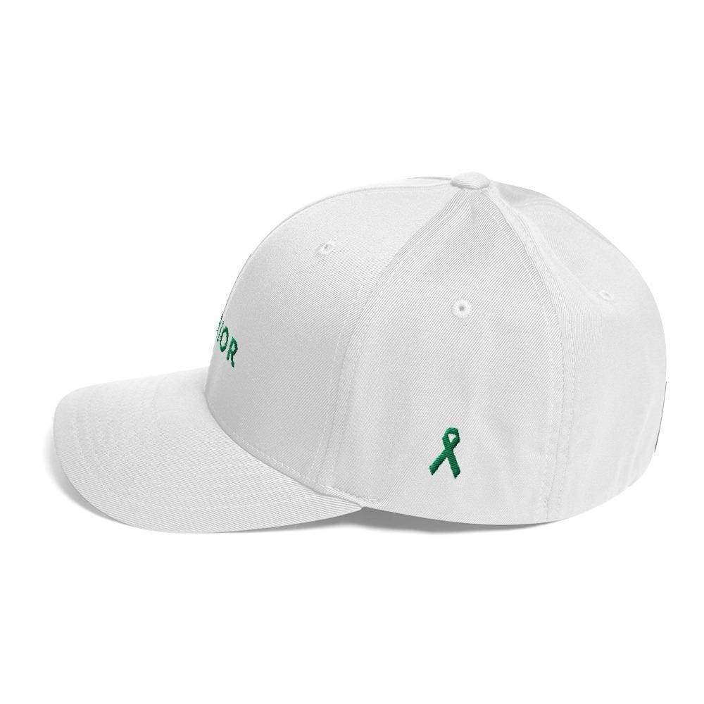 Warrior & Green Ribbon Fitted Twill Baseball Hat