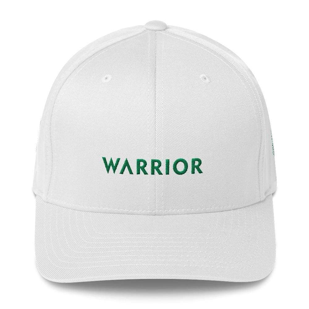 Warrior & Green Ribbon Fitted Twill Baseball Hat
