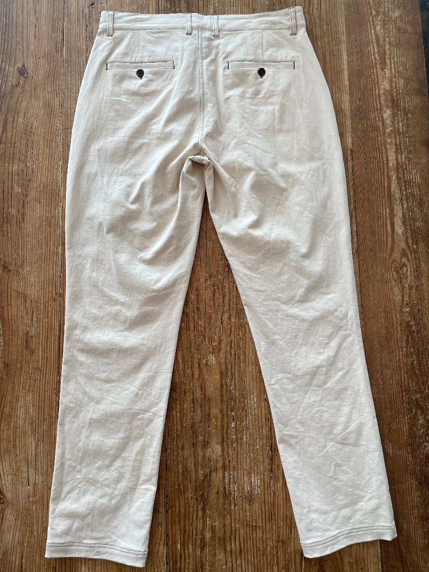 Summer Cotton Trouser (Sand)