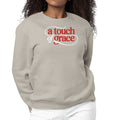 Womens Graphic Sweatshirt - a Touch of Grace Inspirational Motivational Shirt