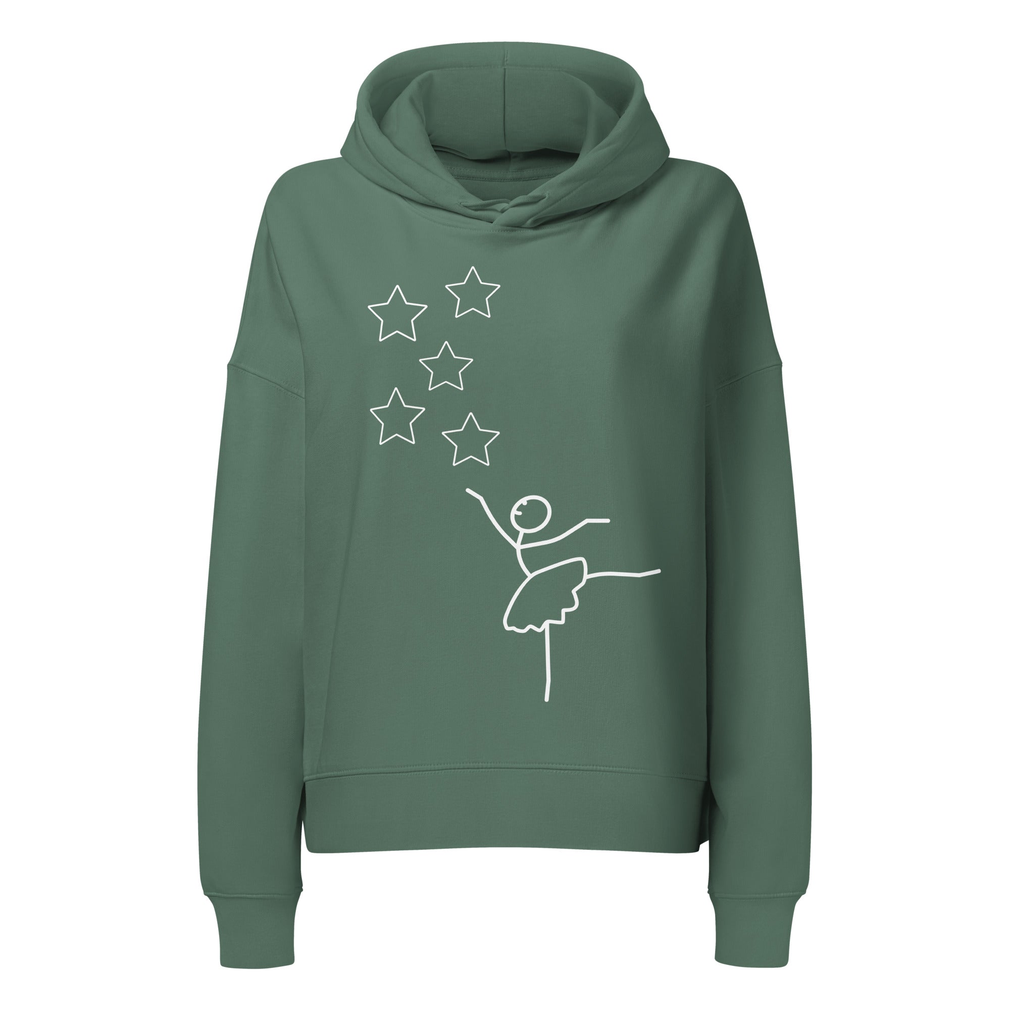 Reach For The Stars Organic Mid Weight Hoodie