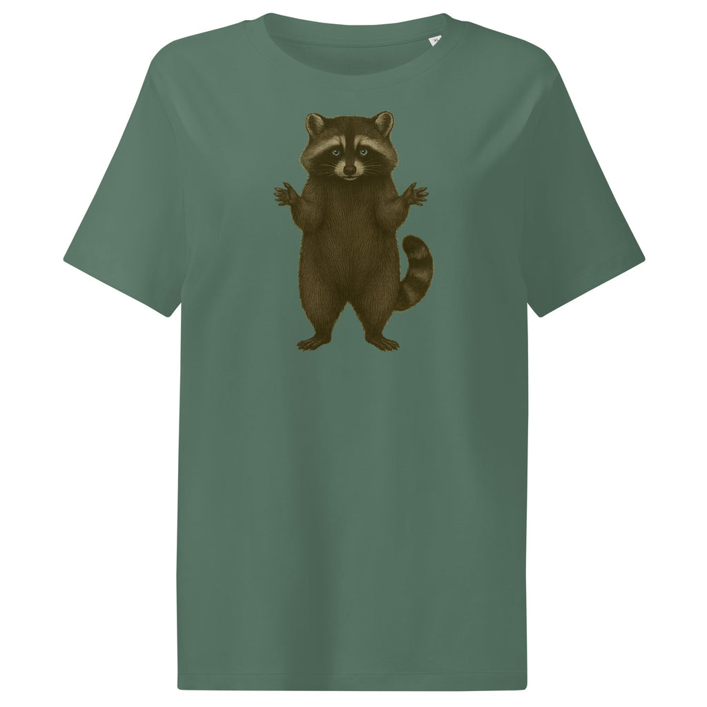 Organic Woodland Raccoon T-Shirt