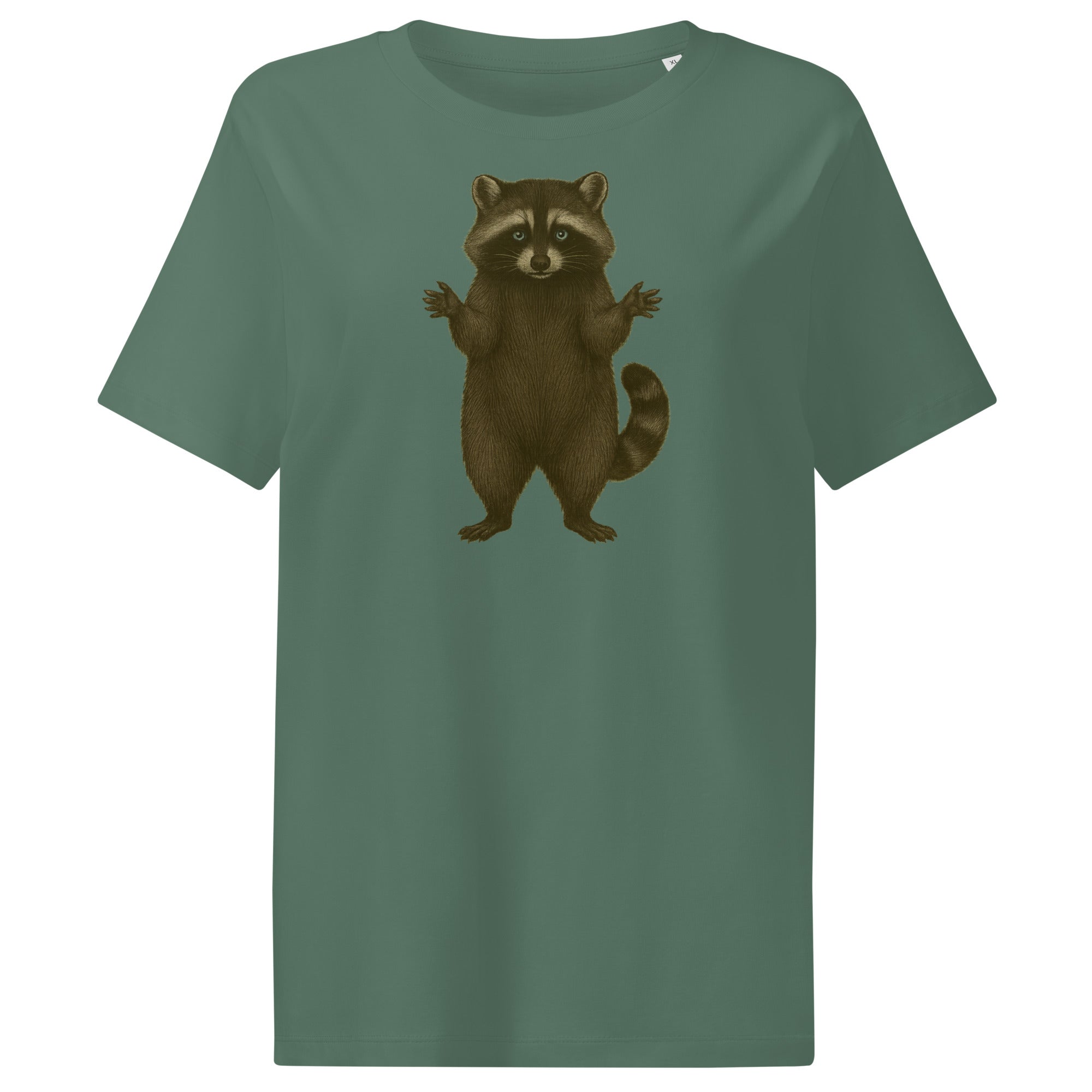 Organic Woodland Raccoon T-Shirt