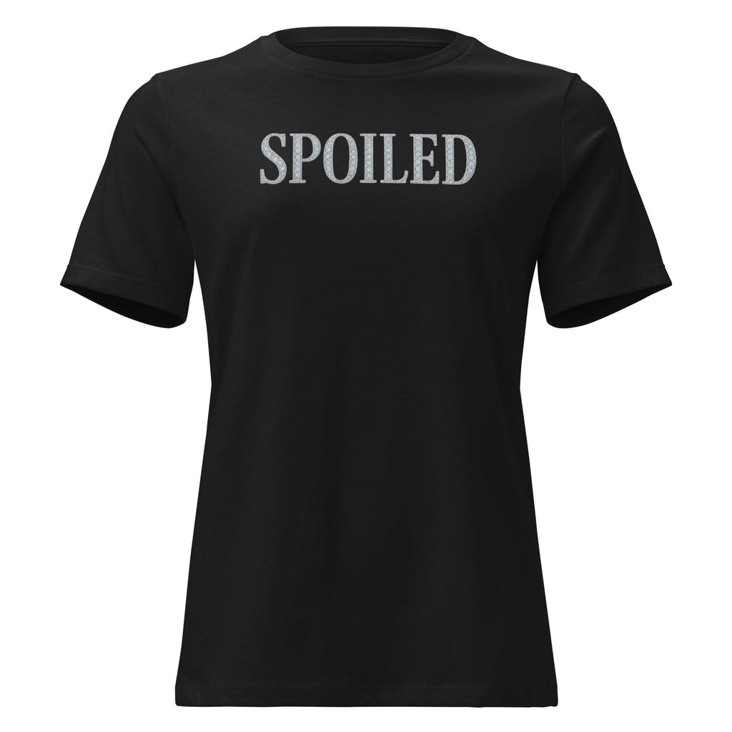 Spoiled Sparkling Diamond Relaxed T-Shirt