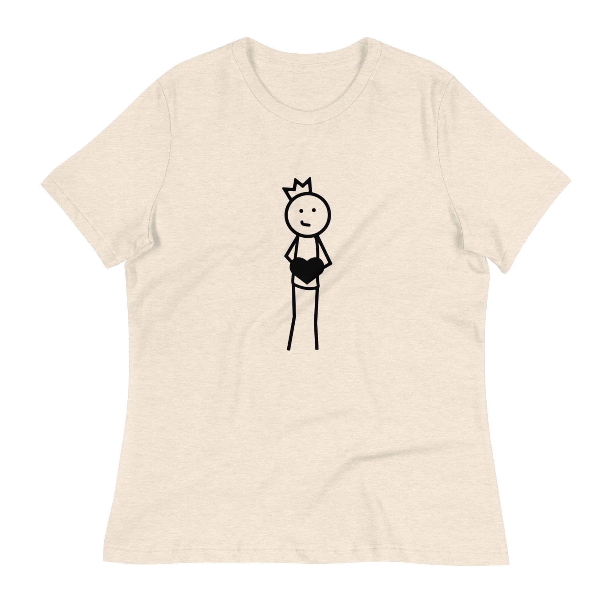 Queen of Hearts Women's Relaxed T-Shirt