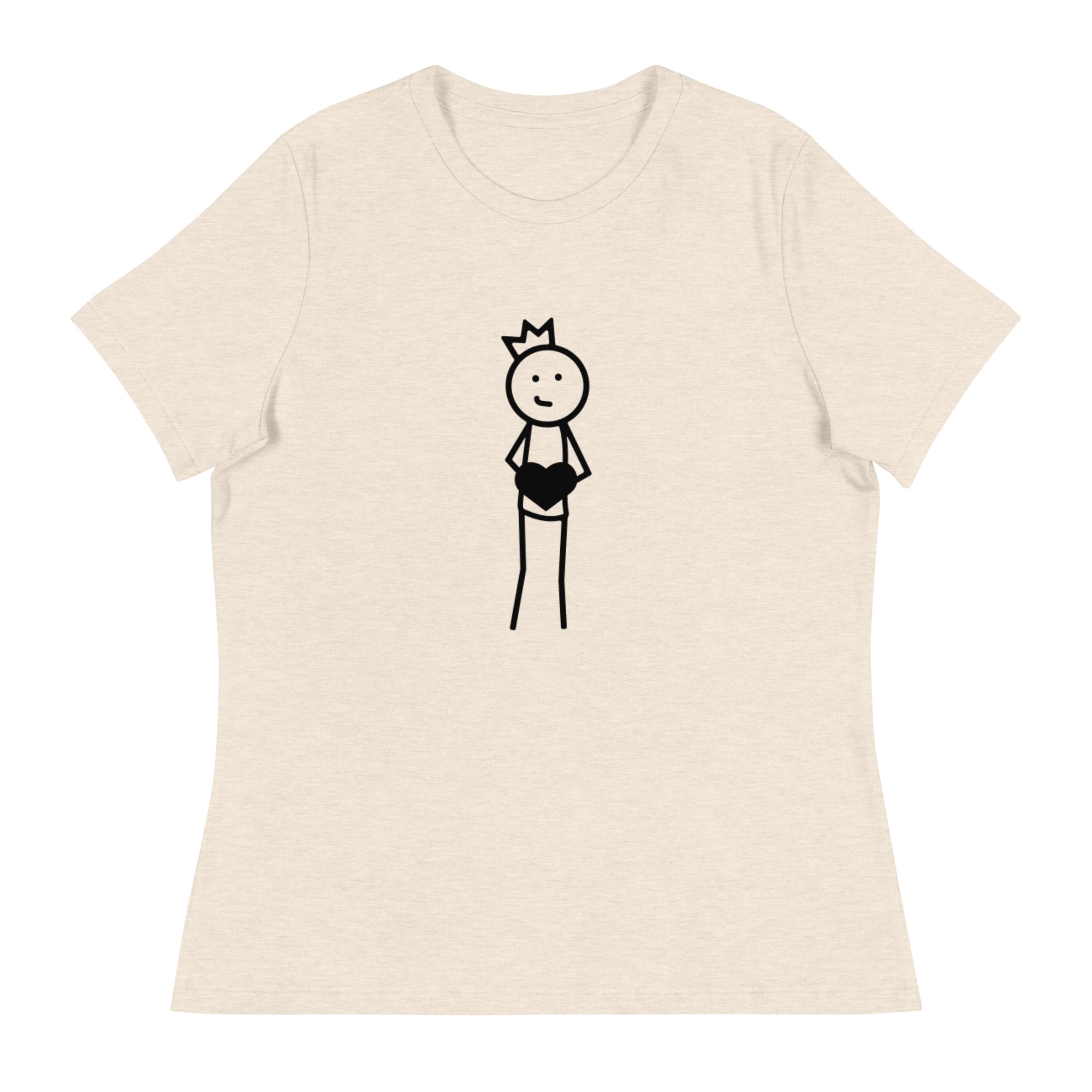 Queen of Hearts Women's Relaxed T-Shirt